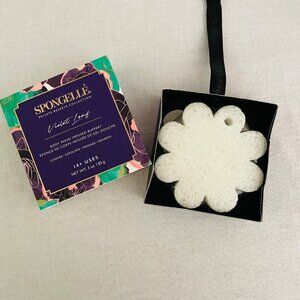 Spongelle Violet Leaf Body Wash Infused Buffer 3oz 14+ Uses Cleanse Sponge
